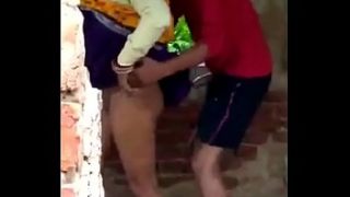 Indian small boy and aunty outdoor sex video